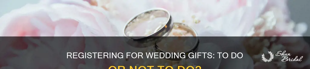 do you need to register first before the wedding