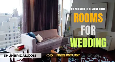 Hotel Room Reservations: A Wedding Essential?