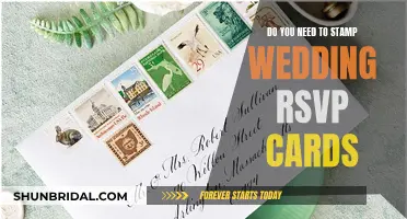 Stamping Wedding RSVP Cards: Is It Necessary?