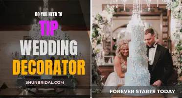 Tipping Wedding Decorators: When, Why, and How Much?