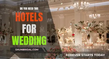 Booking Two Hotels for Your Wedding: Is It Necessary?