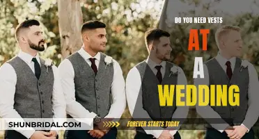 Vests at Weddings: Necessary or Not?