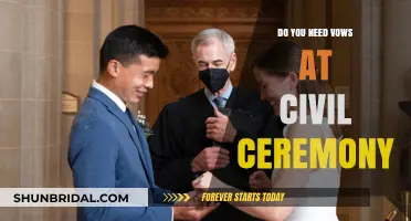 Vows at Civil Ceremonies: Are They Necessary or Optional?
