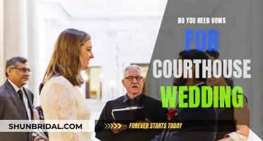 Vows for a Courthouse Wedding: Necessary or Not?