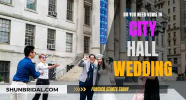 Vows for City Hall Weddings: Necessary or Not?