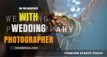 How to Negotiate With Your Wedding Photographer