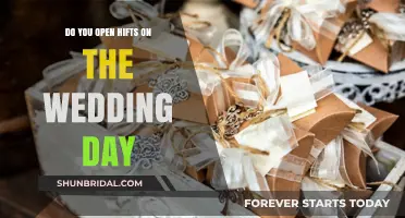 Should You Open Gifts on Your Wedding Day? Pros and Cons