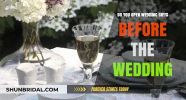 Should You Open Wedding Gifts Before the Big Day?