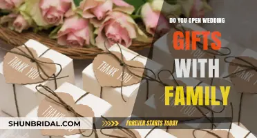Sharing Joy: Should You Open Wedding Gifts with Family?