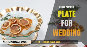 Is Spending $100 Per Plate for a Wedding Worth It?