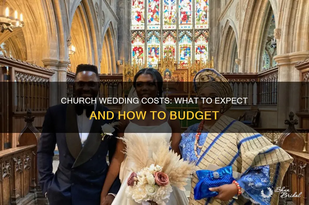 do you pay for a church wedding