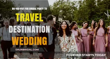 Who Covers Travel Costs for Bridal Party in Destination Weddings?