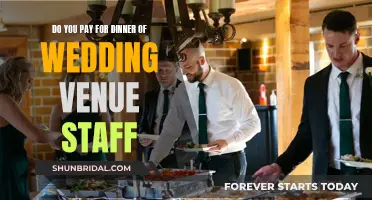 Wedding Dinner: Who Pays for Venue Staff Meals?