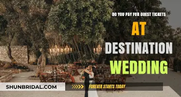 Destination Wedding Guest Tickets: Who Covers the Cost?