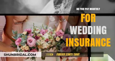 Monthly Wedding Insurance Payments: Are They Worth It?