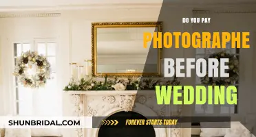 Should You Pay Your Wedding Photographer Upfront? A Guide