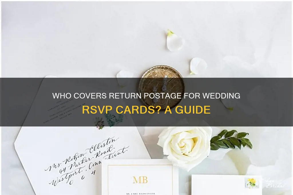 do you pay return postage for wedding rsvp