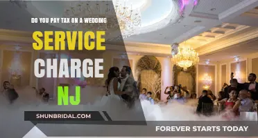 NJ Wedding Service Charges: Are They Taxable? What You Need to Know