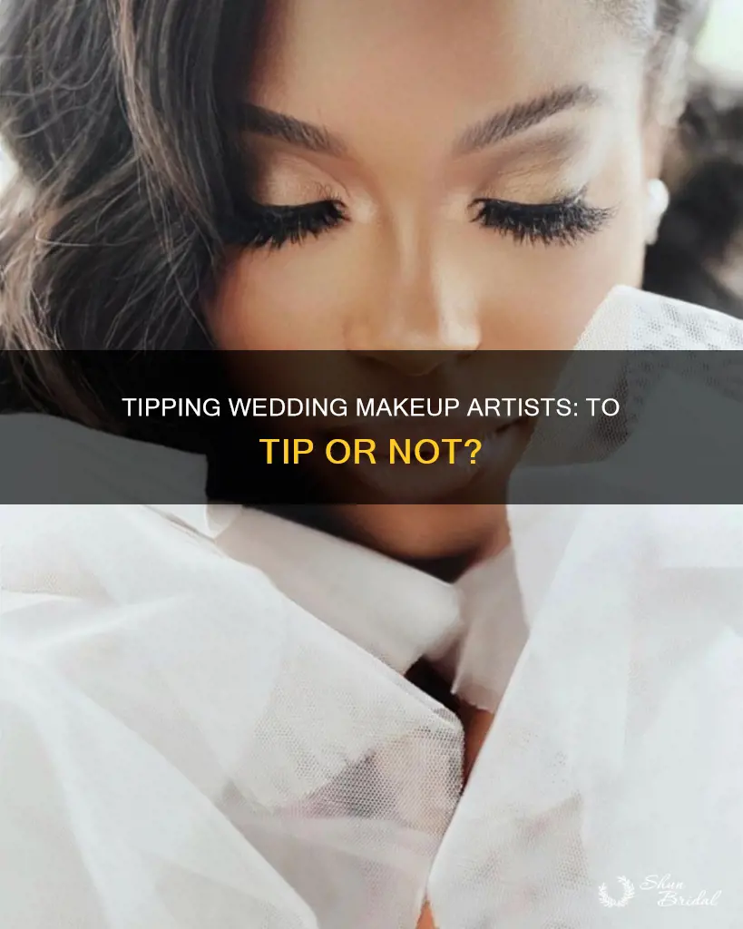 do you pay tip for the wedding make up