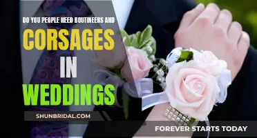 The Significance of Boutonnieres and Corsages in Weddings