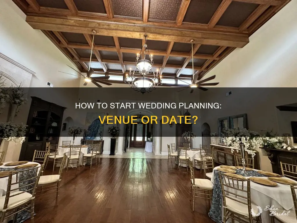 do you pick a wedding date or venue first