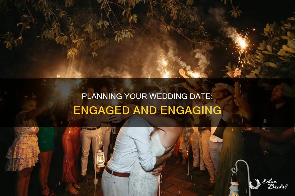 do you plan wedding date before engagement party