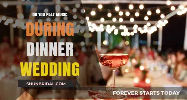Should You Play Music During Your Wedding Dinner? Pros and Cons