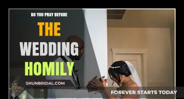 Praying Before the Wedding Homily: A Guide