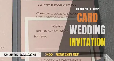 How to Efficiently Pre-fill RSVP Cards for Wedding Bliss