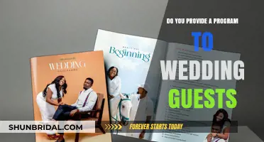 Wedding Guest Programs: Should You Provide One for Your Big Day?