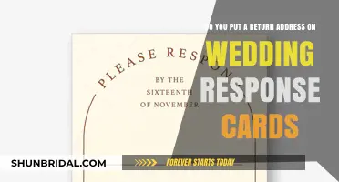 Response Cards: Return Address or Not?