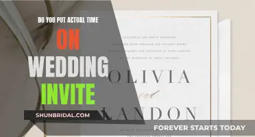 What Time is it? Wedding Invite Time Management Tips