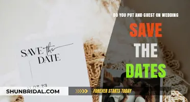 Should You Include Guests' Names on Wedding Save the Dates?