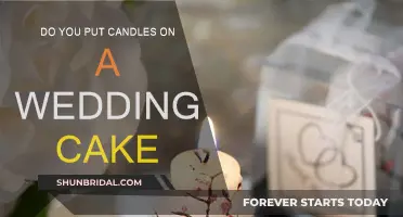 Wedding Cake Candles: A Romantic Touch or Unnecessary Risk?