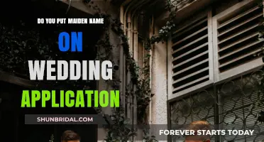 How to Apply for a Wedding License with Your Maiden Name
