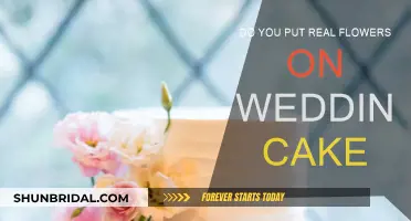 Real Flowers on Wedding Cakes: Is It Safe?