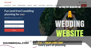 Wedding Websites: Registry Etiquette and Best Practices