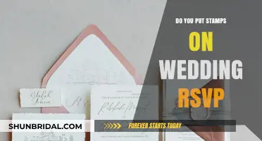 Stamps on Wedding RSVPs: Necessary or Not?