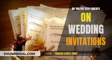 How to Address Step-Parents on Wedding Invites