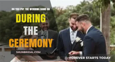 Wedding Band Ceremony: When and How to Exchange Your Rings