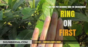 The Order of Rings: Wedding or Engagement First?