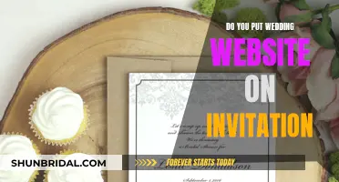 Wedding Website on Invitation: To Include or Not?