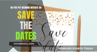 Wedding Website Woes: To Include or Not to Include on Save the Dates?