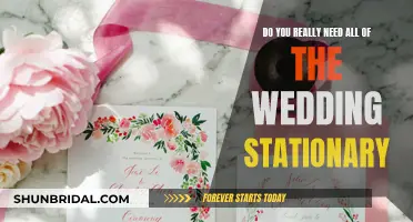 Wedding Stationery: What's Essential and What's Not?