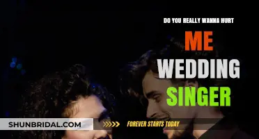 The Wedding Singer's Dilemma: Do You Really Wanna Hurt Me?
