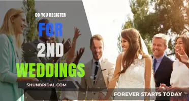 Etiquette for Second Weddings: To Register or Not?