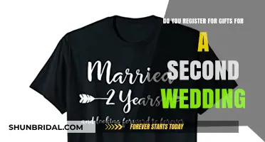 Second Wedding Gift Registry Etiquette: To Register or Not?