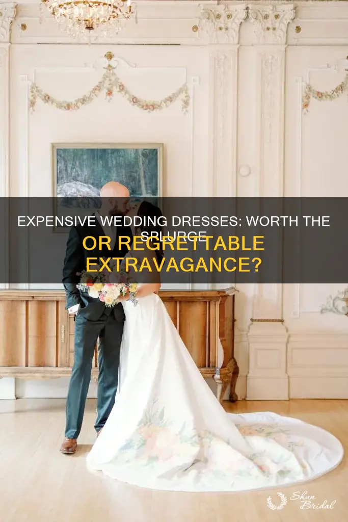 do you regret buying an expensive wedding dress