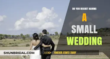 Small Weddings: Any Regrets?
