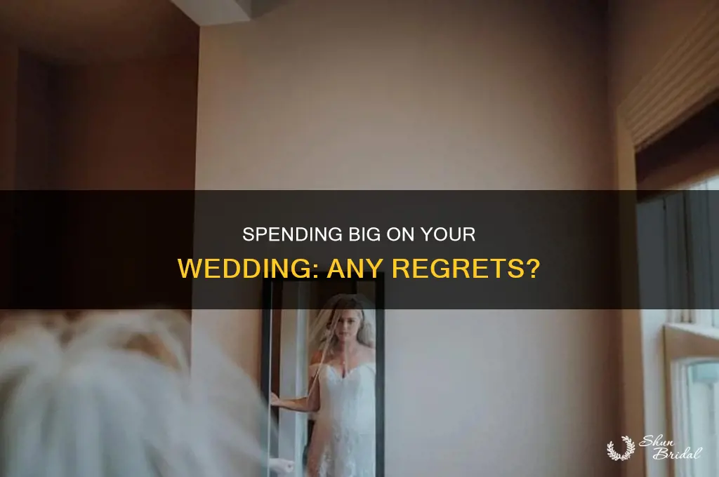 do you regret spending 20k on wedding